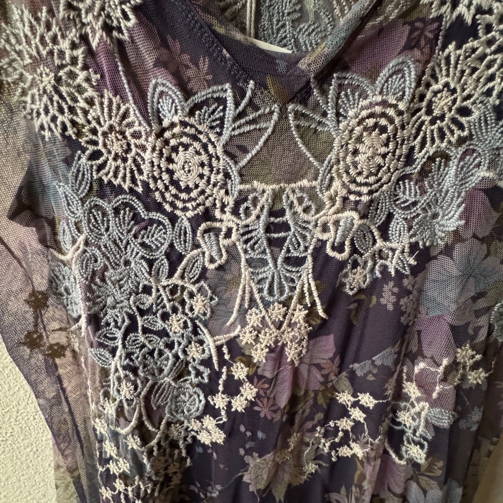 Gorgeous Johnny Was Yawa Mesh Dress - Picture 6 of 8